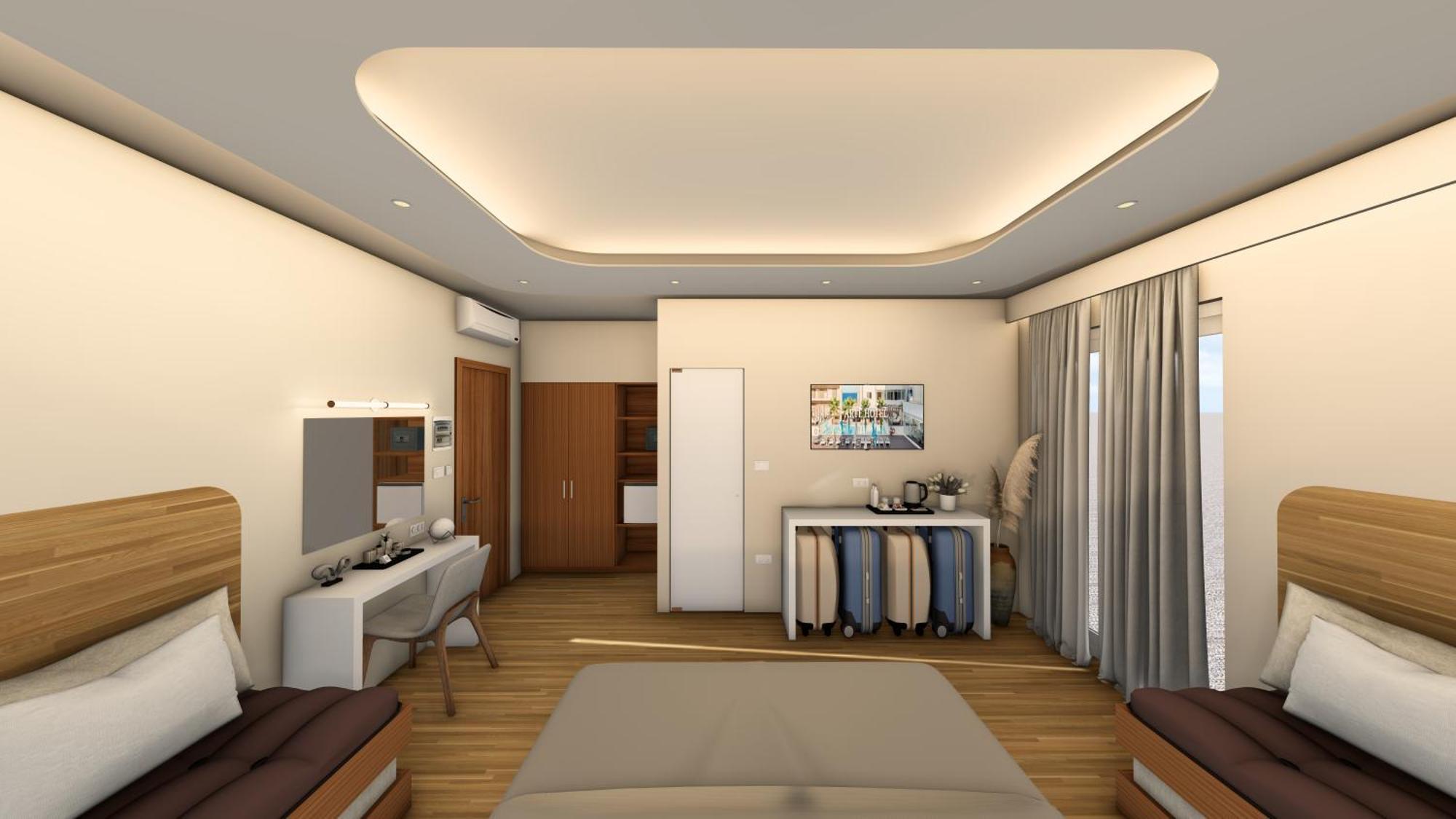 Arte Hotel Rhodes City Kültér fotó
