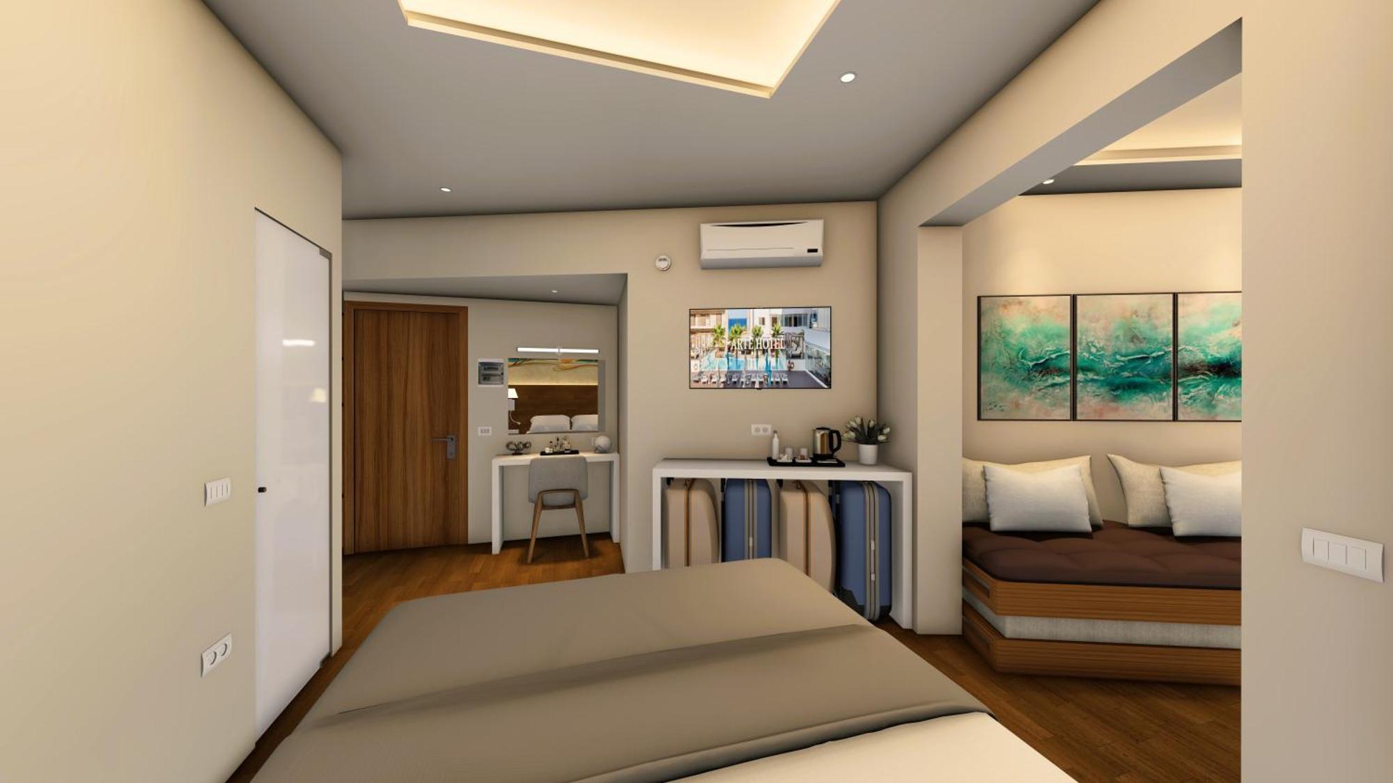 Arte Hotel Rhodes City Kültér fotó